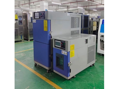 49L恒溫恒濕試驗箱與22L冷熱沖擊試驗箱發(fā)貨浙江客戶公司。